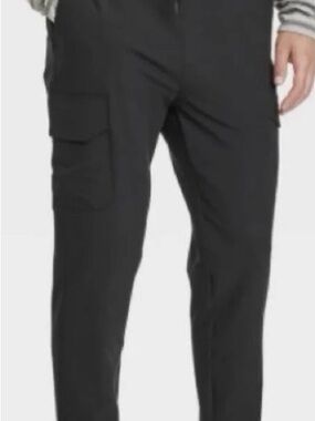 Goodfellow & Co Black Cargo Pants with Side Pockets
